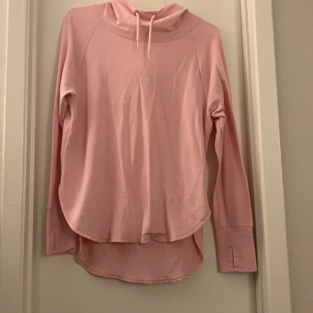 Soft pink light weight hoodie